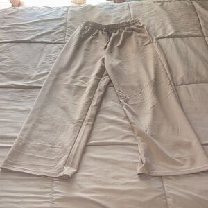 SHEIN Tan Wide-Leg Pants